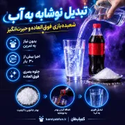 خرید شعبده بازی تبدیل نوشابه به آب | تردستی ساده و حیرت‌انگیز