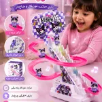 خرید اسباب‌بازی پله و سرسره کرومی موزیکال | چراغ‌دار و متحرک