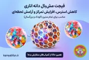 فیجت مش بال دانه اناری ضد استرس