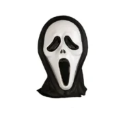 لباس کامل فرشته مرگ (Grim Reaper) - کاستوم حرفه‌ای هالووین با شنل و عصای سه تکه مشکی