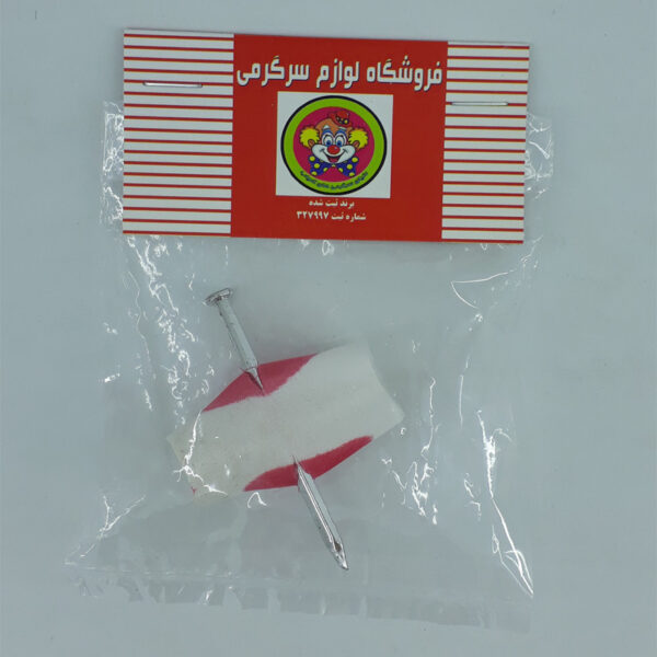 ["ابزار شوخی دنیای سرگرمی های کمیاب طرح میخ در انگشت مدل DSK1830"]