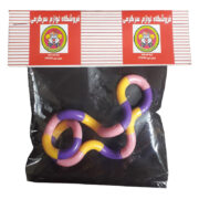 ["فیجت ضد استرس دنیای سرگرمی های کمیاب مدل تنگل منعطف طرح مارپیچ کد DSK-A216"]