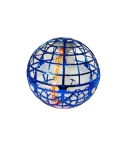 توپ پرنده (فلاینگ بال) دو پره شارژی با قابلیت بومرنگ و نورپردازی RGB – مناسب تمام سنین