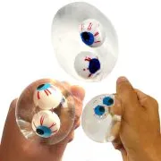 فیجت ضد استرس واتر بال طرح چشم (چسبنده به شیشه و ضد ضربه ژله‌ای) - تصویر 5