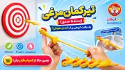 خرید تیرکمان مرغی | ابزار شوخی بامزه و سرگرمی گروهی