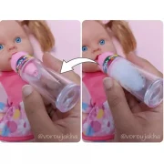 شیشه شیر جادویی عروسک (اسباب‌بازی نوستالژیک دخترانه)