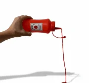 ابزار شوخی سس خرسی پاششی – شوخی خنده‌دار با پرتاب طناب - تصویر 3