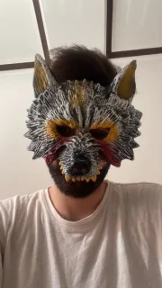 ماسک صورت گرگ wolf - تصویر 2