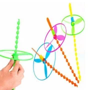 فرفره پروازی یوفو (مدل بشقاب پرنده) مکانیکی بسته 4 عددی - تصویر 4