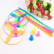 فرفره پروازی یوفو (مدل بشقاب پرنده) مکانیکی بسته 4 عددی - تصویر 6