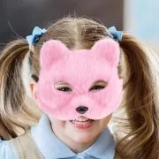 نقاب روباه پشمالو - ماسک فانتزی و خاص برای هالووین و کاسپلی - تصویر 11