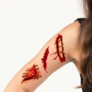 تتو موقت هالووینی طرح دنده مدل Bite برای جشن‌ها - تصویر 5